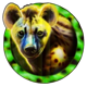 triple troves rhino hyena symbol icon