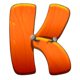 turkey mayhem letter k symbol icon