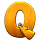 turkey mayhem letter q symbol icon