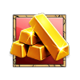 tycoon riches hold and hit gold symbol icon