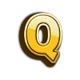 tycoon riches hold and hit q symbol icon