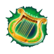 unusual suspects legends of olympus harp symbol icon