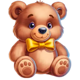 valentine storm teddy bear symbol icon