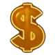 vegas kingmaker 20 gold dollar symbol icon