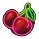 vegas kingmaker 20 neon cherries symbol icon