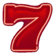 vegas kingmaker 40 neon seven symbol icon
