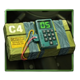 vice shore the big score bomb symbol icon