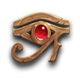 vikings go to egypt wild fight eye symbol icon