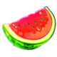 vip fruits watermelon symbol icon