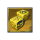 voodoo gold dice symbol icon
