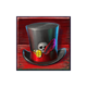 voodoo gold hat symbol icon