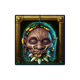 voodoo gold puppet symbol icon