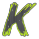 walkers k symbol icon