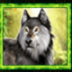 wgs forest frenzy wolf symbol icon