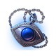 whats up witches blue pendant symbol icon
