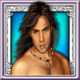 white orchid man symbol icon