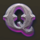 wild falls 2 q symbol icon