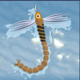 wild fishing one eye fish symbol icon