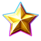 wild fusing star symbol icon