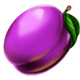 wild joker hot booster plum symbol icon