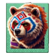 wild spirit deluxe tribal bear symbol icon