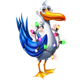 wild wild bass 2 xmas special seagull symbol icon