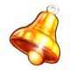 win storm deluxe gold bell symbol icon