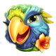 winflood amazonia parrot head 2 symbol icon