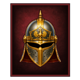 winged hussars hold and win helmet symbol icon