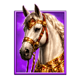 winged hussars hold and win horse symbol icon