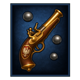 winged hussars hold and win pistol symbol icon