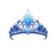 winter empress crown symbol icon