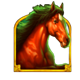 wolf gold ultimate horse symbol icon