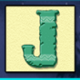 wolf run j symbol icon