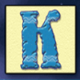 wolf run k symbol icon