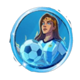 worldcup strike quest player woman symbol icon