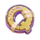 wrappin gold q symbol icon