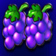 xmas coins running wins grapes symbol icon