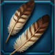 young eagle song feathers symbol icon