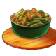 yummy thanksgiving green beans symbol icon