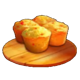 yummy thanksgiving muffins symbol icon