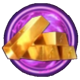 zeus legends of olympus gold bars symbol icon