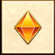 zeus the invincible diamond symbol icon