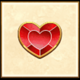 zeus the invincible heart symbol icon