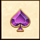 zeus the invincible spade symbol icon