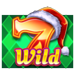 100 sevens santa wild symbol icon