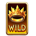24k gold spartan wild symbol icon