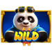 3 fortune pandas wild blue symbol icon