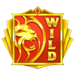 3 wild lions wild 3 symbol icon