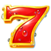 40 splendid sevens wild symbol icon